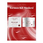 Croen Beauty Kırmızı Kil Maskesi | Gözenek Sıkılaştırıcı | Siyah Nokta ve Yağ Karşıtı, 100 ml