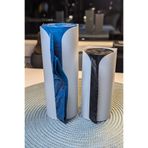 Croitacraft Çöp Poşeti Rulo Tutucusu - Jumbo, Normal Çöp Poşeti Rulo Tutucu 2 adet boyut 16,5 cm - 12,5 cm