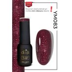 CROJE KALICI OJE Kalıcı Oje Ym083 Simli Kırmızı (5 ML)
