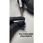 CROJE KALICI OJE Kalp Şekli Veren Ataç Hediyeli Süper Güçlü Cat Eye / Kedi Gözü Kalıcı Oje Mıknatısı