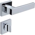 Croma Kapı Kolu CRM1103 Zera-S MP02 Kare Siyah WC KAPI KOLU - Krom
