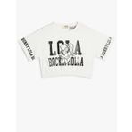 Crop Lola Bunny Tişört Lisanslı Beli Lastikli