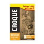 Croque 500+100 gr Tavuklu Yetişkin Kuru Kedi Maması