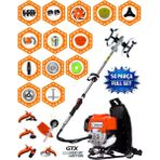 Cros Lombard Italy LW-1800 Ltx 14 Parça Full Set Sırt Tipi Benzinli Çalı Çim Biçme Tırpanı Güçlü Yüksek Performans