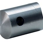 CROSO 4 mm tel için travers tutucu, 42,4 mm çapında boru için, paslanmaz çelik cilalı V4A, 1 adet, CN8801120