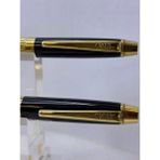 Cross 329-3 Metropolis Gold Dolma Kalem Seti M Uç - Siyah