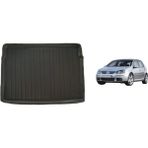 Cross Oto Aksesuarları Volkswagen Golf 5 HB (2004-2008) Bagaj Havuzu - Kokusuz, Yüksek Kenarlı 3D A+ Kalite - Siyah