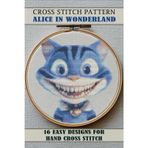 Cross stitch patterns Alice in Wonderland: 16 Easy Designs for Hand Cross Stitch