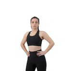 Cross Strap Spor Büstiyer, Siyah S