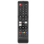 Crossctrl Samsung Smart TV Uzaktan Kumanda ve Samsung LED LCD QLED için Uzaktan Değiştirin 4 K 8 K UHD 3D HDTV HDR Kavisli Kristal Akıllı TV ile Samsung TV Artı Düğmesi 2.7