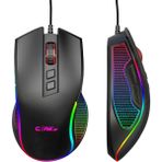 Crossfire V1 12800 Dpi Makro Yazılımlı Chromatic Rgb Gaming Mouse - Siyah
