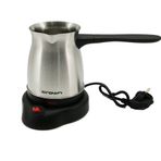 Crown CRW-7104 Inox Krom Elektrikli Cezve