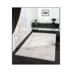 Crown FL004M Krem Lacivert Modern Desen Salon Halısı, Lacivert 3, 195 x 290