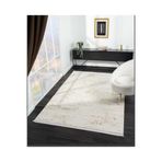 Crown FL004S Krem Gold Modern Desen Salon Halısı, Gold 3, 156 x 230