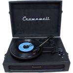 Crown Well Casablanca Nostaljik Pikap Bluetooth Kulaklı Hoparlör 33-45-78 Lik Taş ve Plastik Plak Çalar