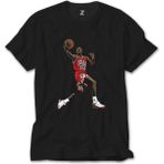 Crows Gate Air Jordan Grafiti Siyah T-Shirt