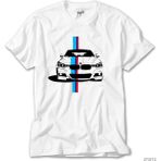 Crows Gate Bmw M3 Beyaz T-Shirt