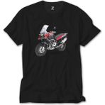 Crows Gate Bmw R 1200 Gs Macera K51 Siyah T-Shirt - 4XL