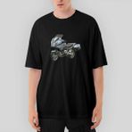 Crows Gate Bmw R1200RT Oversize Siyah Tişört - XL