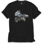 Crows Gate Bmw R1200RT Siyah T-Shirt