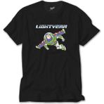 Crows Gate Buzz Lightyear Flying Siyah Tişört - XS
