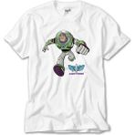 Crows Gate Buzz Lightyear Running Beyaz Tişört