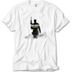 Crows Gate Call Of Duty Silhouette M3 Beyaz Tişört