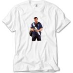 Crows Gate Gta Blue Thief Man Beyaz T-Shirt - 2XL