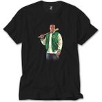 Crows Gate Gta College Robber Man Siyah Tişört - 5XL