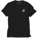 Crows Gate Los Angeles Lakers Logo Siyah Tişört - M