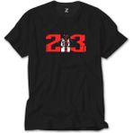 Crows Gate Michael Jordan 23 Siyah T-Shirt