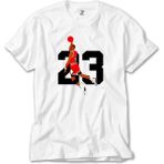 Crows Gate Michael Jordan Smac Beyaz T-Shirt - 2XL