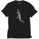 Crows Gate Micheal Jordan Attempt Siyah T-Shirt - 3XL