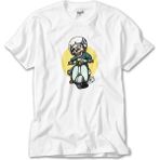 Crows Gate Skull Scooter Rider Beyaz Tişört - M