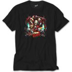 Crows Gate Slipknot Group Red Siyah Tişört - 5XL