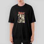 Crows Gate Slipknot Oversize Siyah Tişört - M