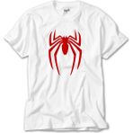 Crows Gate Spiderman Logo Beyaz T-Shirt - 2XL