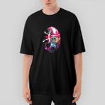 Crows Gate Thor Love And Thunder Jane Foster Mighty Oversize Siyah Tişört - XL