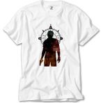 Crows Gate Uncharted 4 Nathan Drake Adventure Beyaz Tişört - 3XL