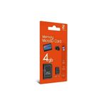 CROW'S TECH CRT 4 Gb Micro Sd Siyah Hafıza Kartı Telefon Kamera Tablet Adaptörü Dahil