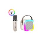 CROW'S TECH Karaoke Hoparlör 5w Tf Kart/usb/tws/ses Değiştirme Özellikli Mikrofonlu Rgb Işıklı Bluetooth Speaker