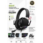 CROW'S TECH RGB Işıklı Gaming Kulaklık 40mm Sürücü Omnidirectional Mikrofon 2m Kablo USB-Type-c Girişli