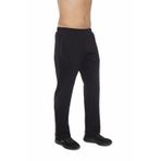 Crozwise 2232-10 Double Face Düz Kalın Kumaş Erkek Spor Pantolon SİYAH (SİYAH, M)