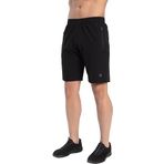 Crozwise 3190-10 Siyah Lycra Armüllü Erkek Training Spor Şort (Siyah, XL)