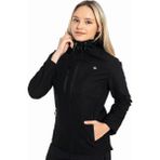 Crozwise 5037-B 07 Siyah Kadın Su Geçirmez Softshell Outdoor Mont