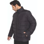 Crozwise Erkek Dolumlu Mont Siyah 5032-10 - XL