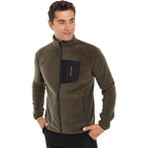 Crozwise Polar Fermuarlı Haki Erkek Outdoor Sweatshirt 6044-04