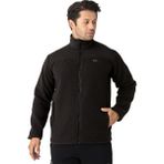 Crozwise Siyah Erkek Tam Fermuarlı Polar / Sweat - 6055-10 - 2XL