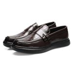 CrtTsks Erkek Oxfords Elbise Parti Akşam Düğün için Resmi Derbi Brogue, kahverengi, 5.5 UK