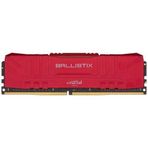 Crucial 8GB BL8G32C16U4RL Ballistix Kırmızı DDR4 3200MHz CL16 1.35V RGB PC Ram Bellek